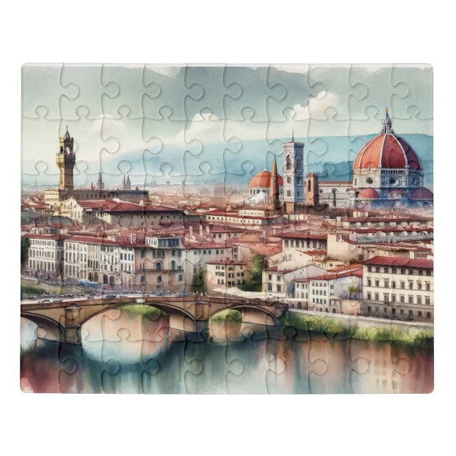 Florence, Italy Jigsaw Puzzle (Puzzle Horizontal)