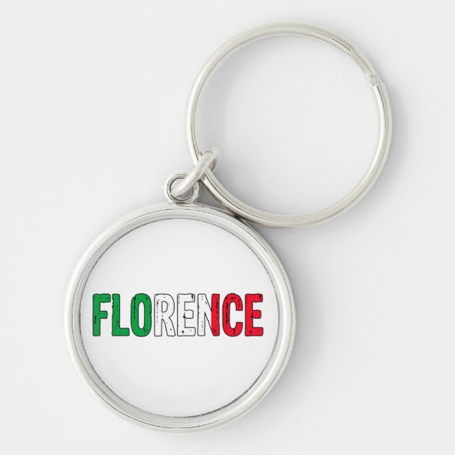 Florence Italy Keychain (Front)