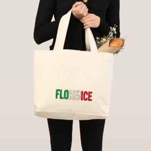 Florence Italy Large Tote Bag