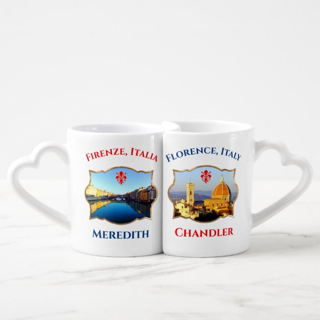 Florence, Italy Mug Set (Front Nesting)