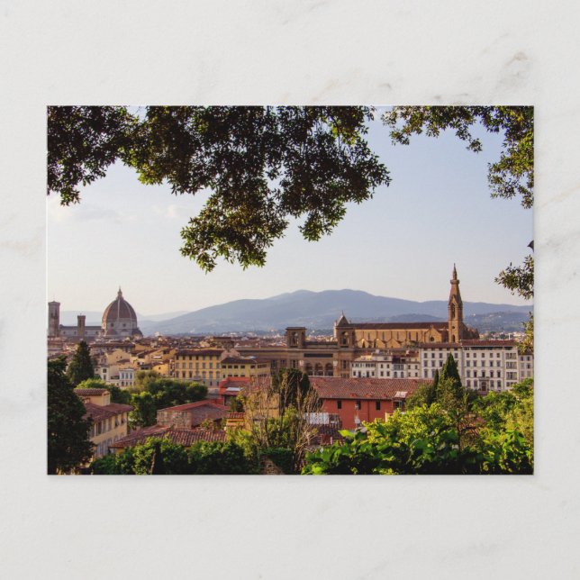 Florence, Italy Panorama Postcard (Front)