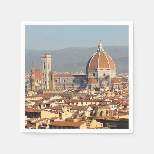Florence, Italy Paper Napkins (Front)