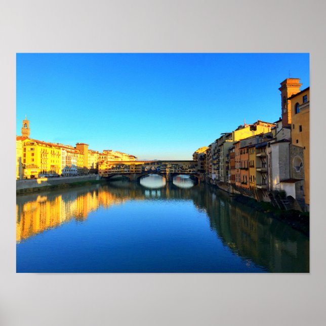 Florence, Italy - Ponte Vecchio Poster (Front)