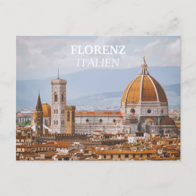 Florence-Italy Postcard (Front)