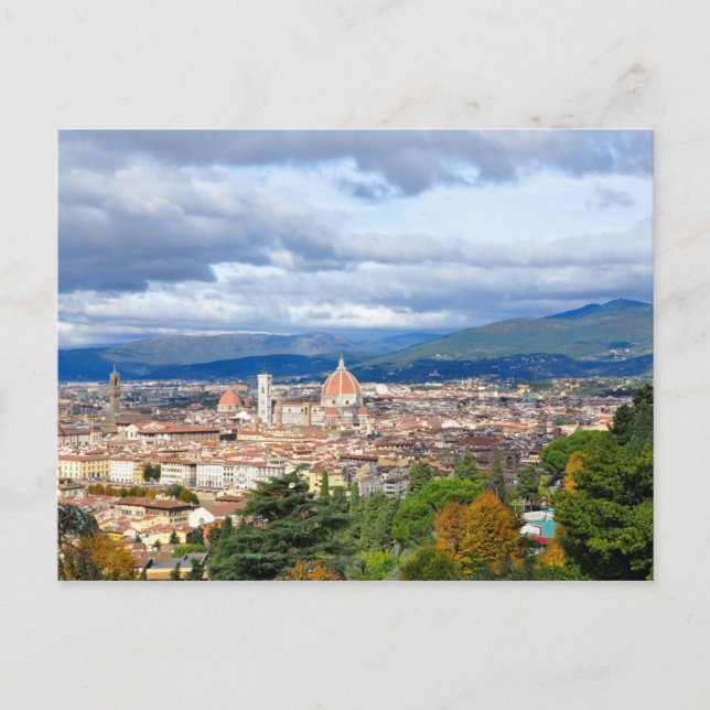 Florence, Italy postcard (Front)