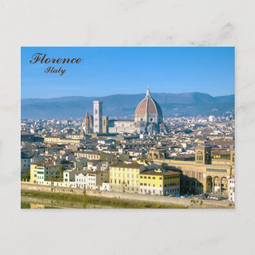Florence Italy Postcard