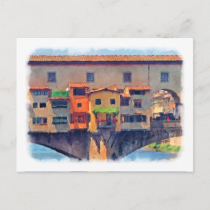 Florence, Italy postcard