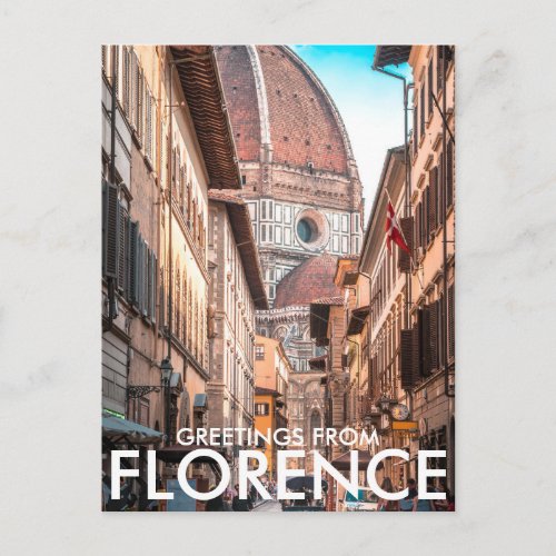 Florence Italy Postcard