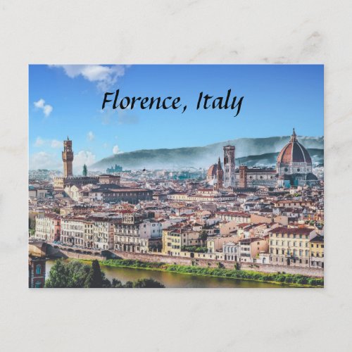 florence Italy postcard