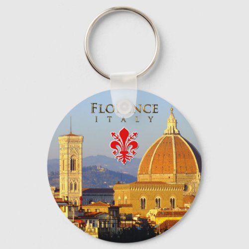 Florence Italy _ Santa Maria del Fiore Keychain