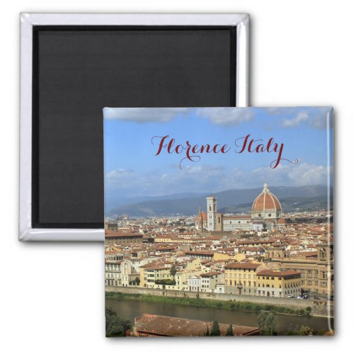 Florence Italy skyline Travel Magnet