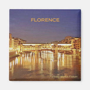 Florence Italy Travel Photo Souvenir Fridge Magnet