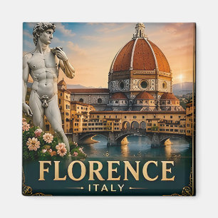 🧲 Florence Italy Vacation Keepsake For Travelers Magnet