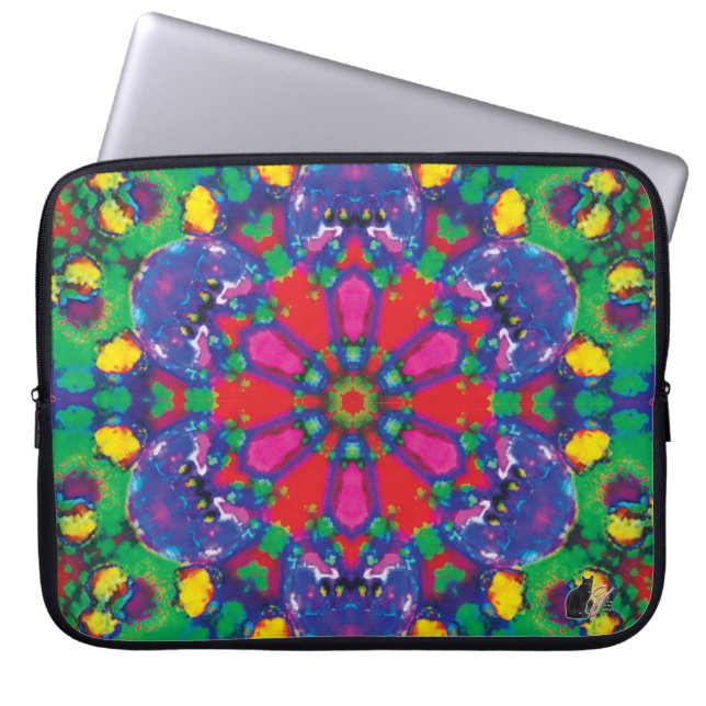 Florence Kaleidoscope Laptop Sleeve (Front)