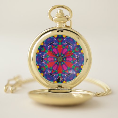 Florence Kaleidoscope  Pocket Watch