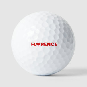 Florence Love Golf Balls