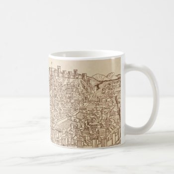 Florence  Medieval Woodcut Coffee Mug by TimeEchoArt at Zazzle