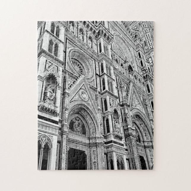 Florence Monochrome Jigsaw Puzzle (Vertical)