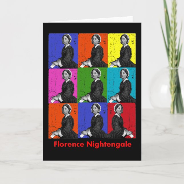 florence nightengale POPART T-Shirts & Gifts Card (Front)