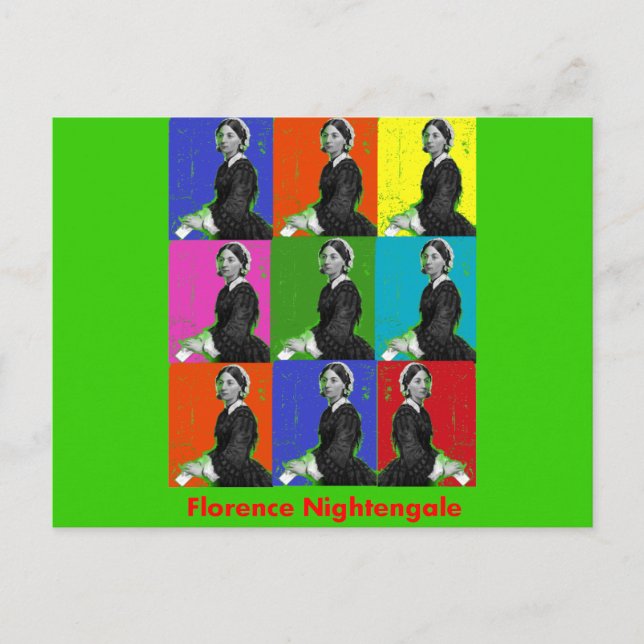 florence nightengale POPART T-Shirts & Gifts Postcard (Front)