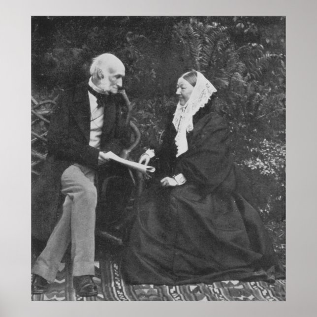 Florence Nightingale and Sir Harry Verney Poster (Front)