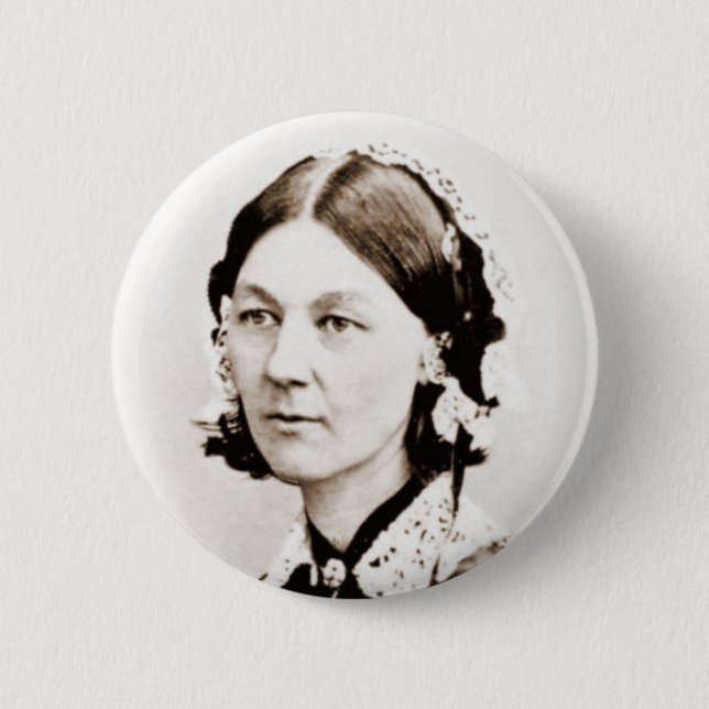 Florence Nightingale Button (Front)