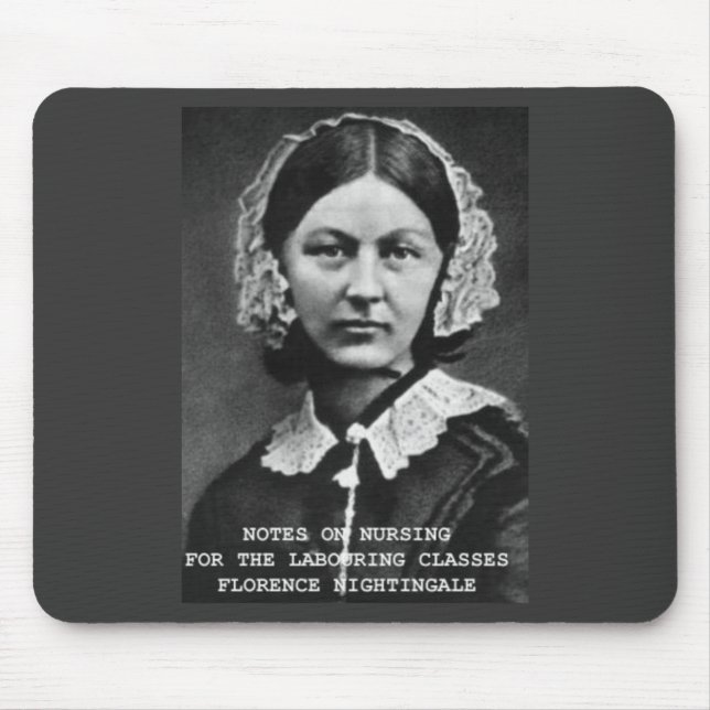 Florence Nightingale Notes on Nursing Mouse Pad (Front)