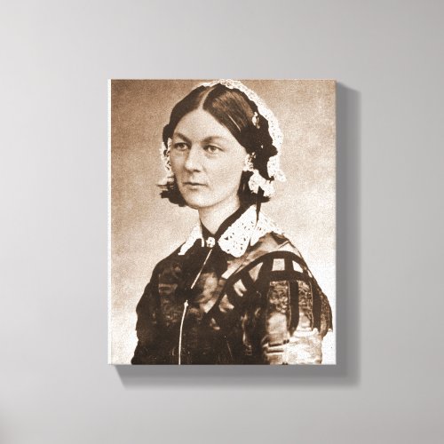 Florence Nightingale Nurse Canvas Print
