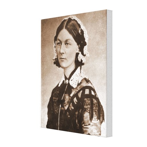 Florence Nightingale Nurse Canvas Print | Zazzle