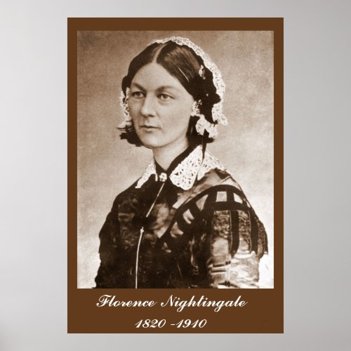 Florence Nightingale Nurse Poster