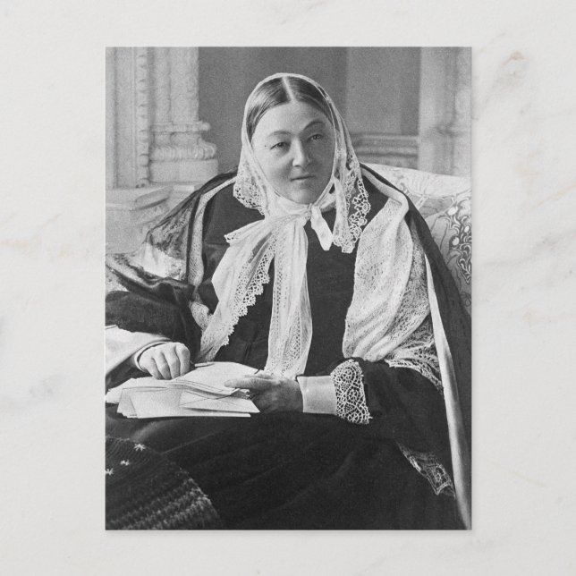 Florence Nightingale Nursing and Social Reformer Postcard (Front)