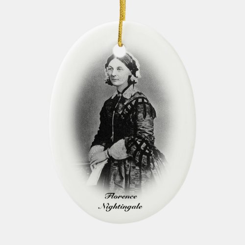 Florence Nightingale_Nursing Graduatepersonalize Ceramic Ornament