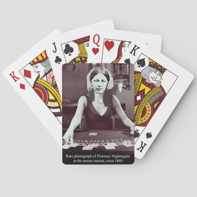 Florence Nightingale Poker Cards (Back)