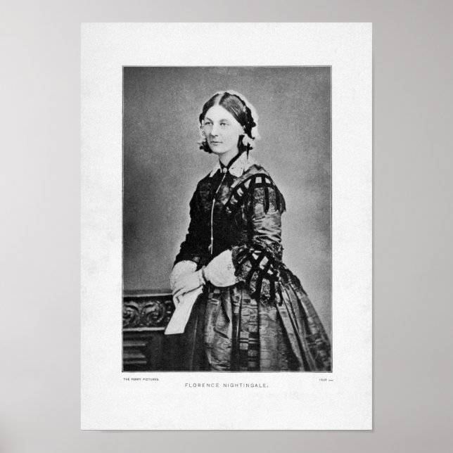 Florence Nightingale Portrait Poster (Front)