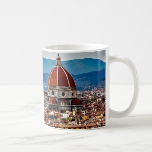 Florence old city Italy skyline Coffee Mug