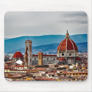 Florence old city, Italy skyline Mouse Pad