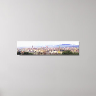 Florence Panoramic Wrapped Canvas Print