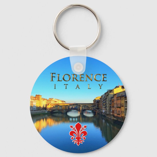 Florence - Ponte Vecchio Keychain (Front)