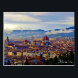 Florence Postcard<br><div class="desc">Florence from Piazza Michelangelo.</div>