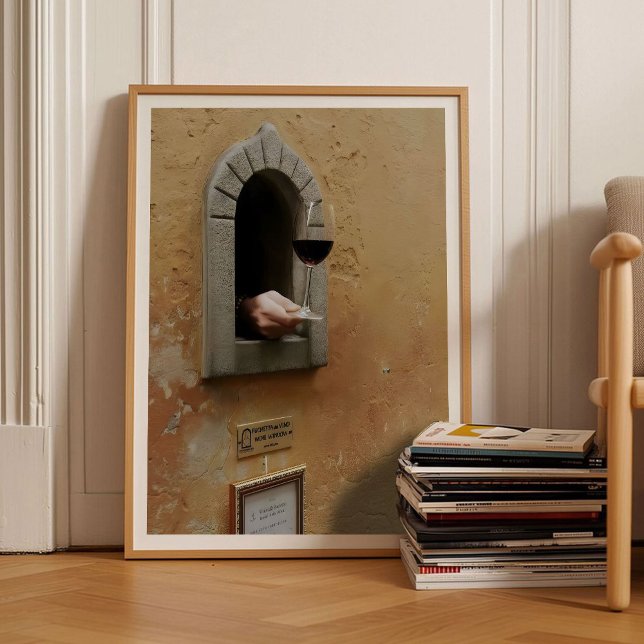 Florence Print Wine Glass Print Florence Wine Wind (Creator Uploaded)