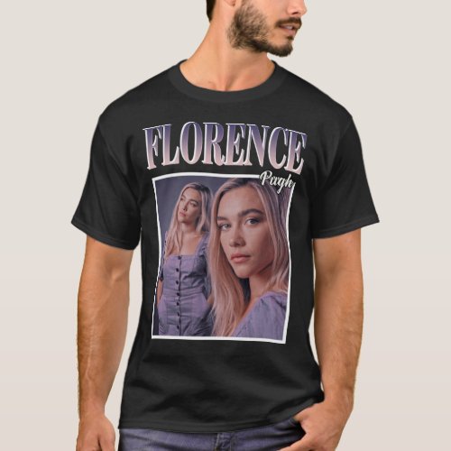 Florence Pugh 90x27s Vintage Essential T_Shirt