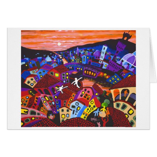 Florence Rooftops Cards (Front Horizontal)