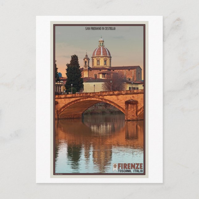 Florence - San Frediano in Cestello Postcard (Front)
