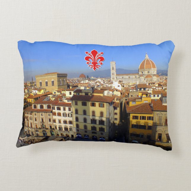 Florence - Santa Maria del Fiore Accent Pillow (Back)