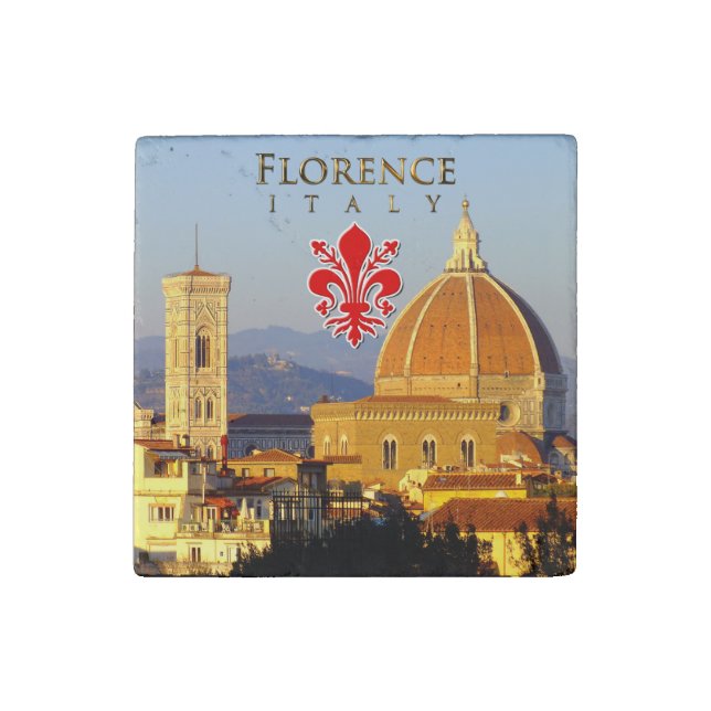Florence - Santa Maria del Fiore Stone Magnet (Front)