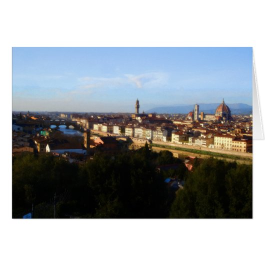 Florence Skyline Cards (Front Horizontal)