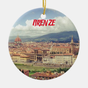 Florence Tuscany Christmas Ornament