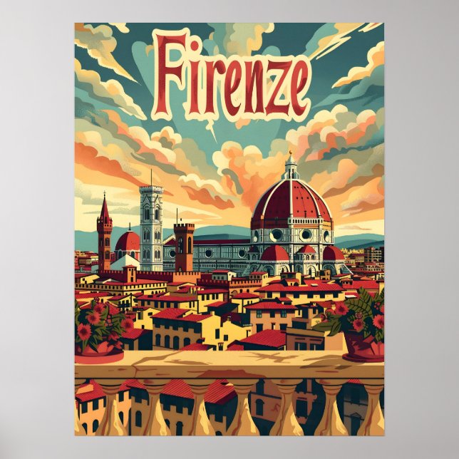 Florence Vintage Poster (Front)