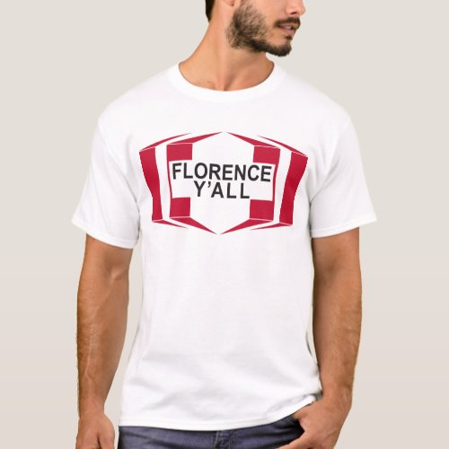 Florence Yall Design T_shirt