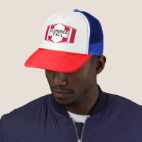 Florence Y'all Trucker Hat, Adult Unisex, Size: Large, Red/White/Blue